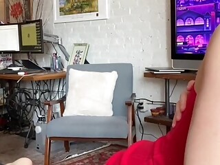 Cute CARIE THE DEVIL IN THE RED DRESS