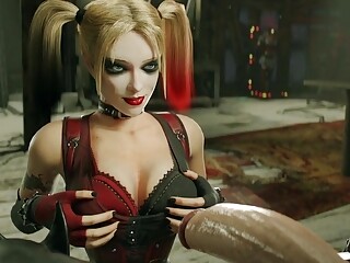 Batgirl and Harley Quinn Futanari Shemale Porn