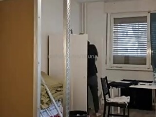 Latina Luna Fuego breeds an American bitch boy