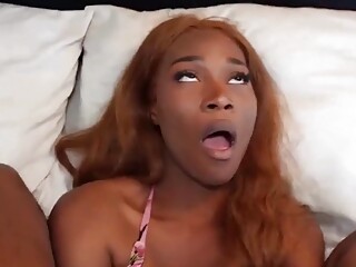 Amazing ebony ts asshole pov fuckfeast