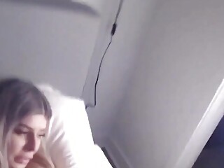 Blond shemale gets fucked intensely by bbc meat